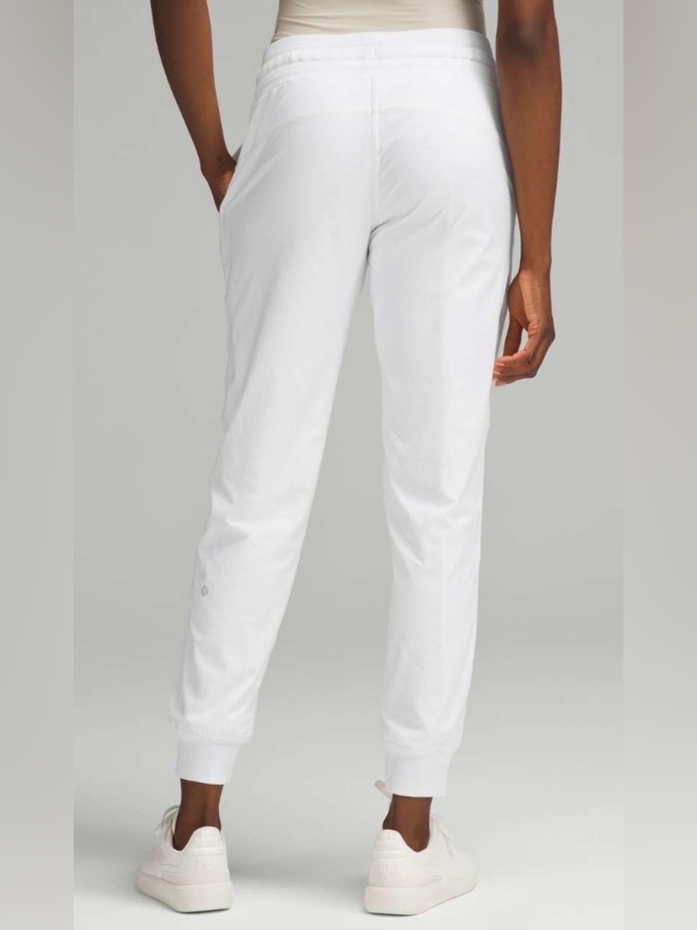 lululemon athletica White Drawstring Jogger Pants - Picture 2 of 8